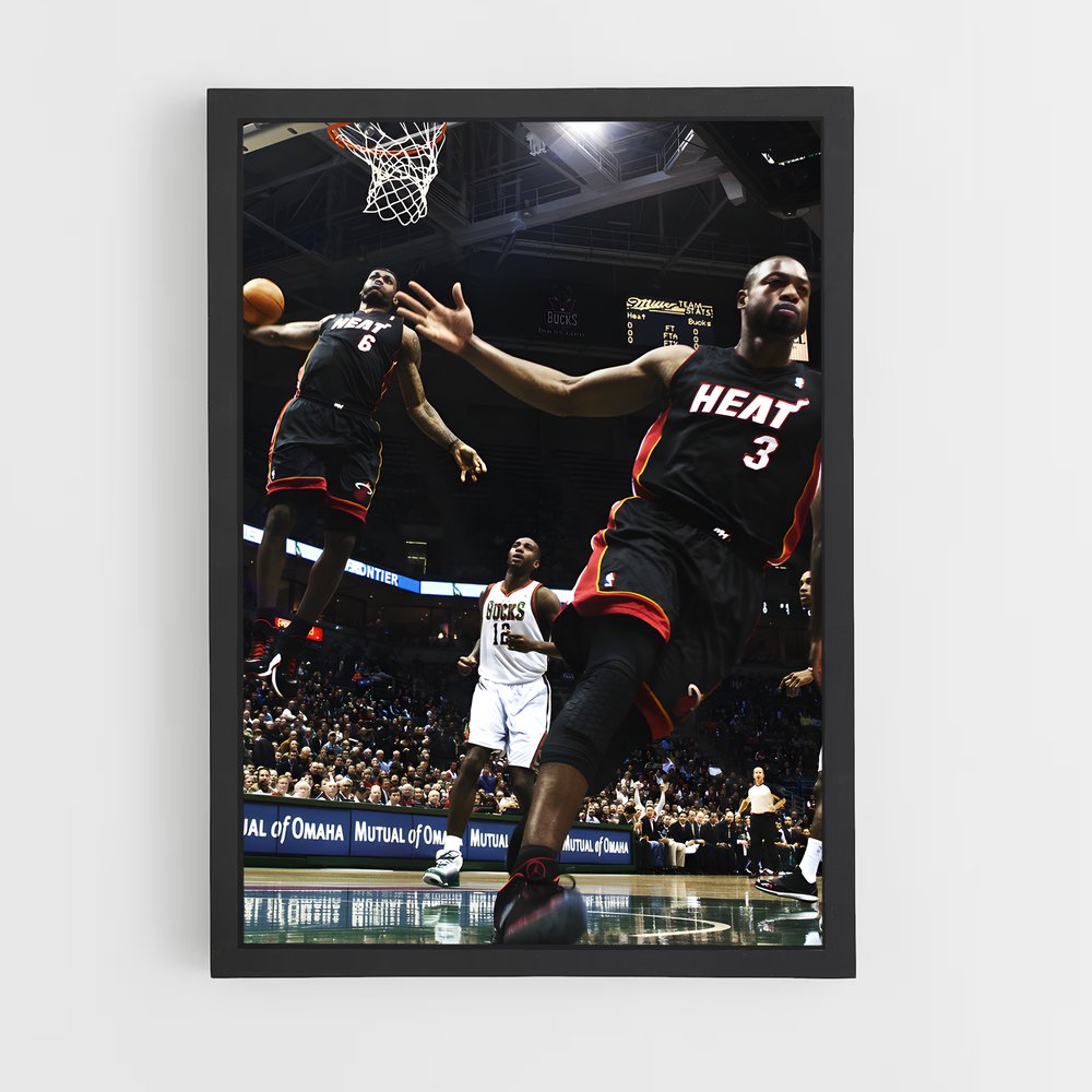 Poster Air Wade – affiche Basketball (vue 2)